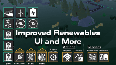 Improved Renewables UI and More