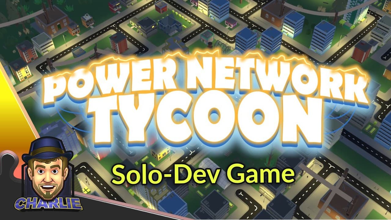 Charlie Pryor - A Game Created By A Real Life Power Engineer! - Power Network Tycoon Gameplay - Click to watch